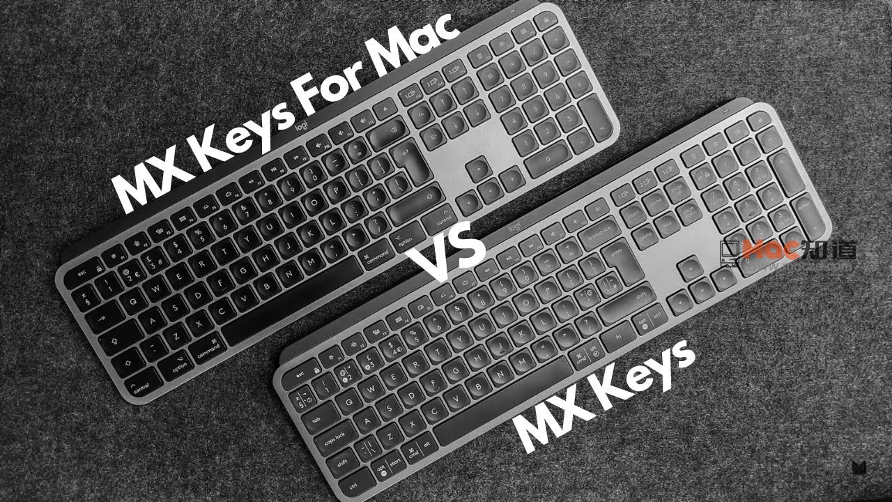 MX Keys vs MX Keys for Mac